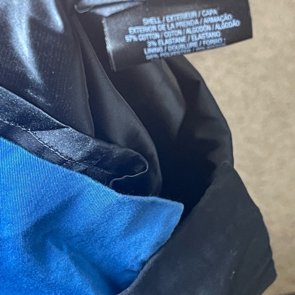 T Tahari Sleeveless Fitted Sheath Dress Blue/Black Size 6 - Picture 10 of 11